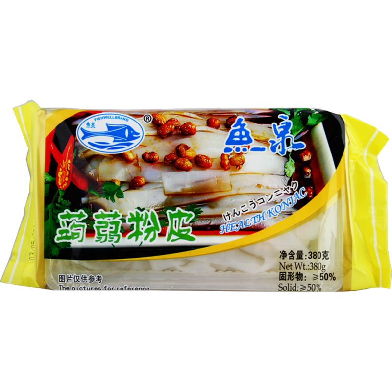 鱼泉魔芋粉皮380g